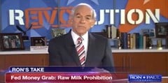 Ron Paul: ‘Hands Off Raw Milk!’