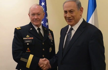 US Joint Chief Dempsey to Israel: We Will Defend You