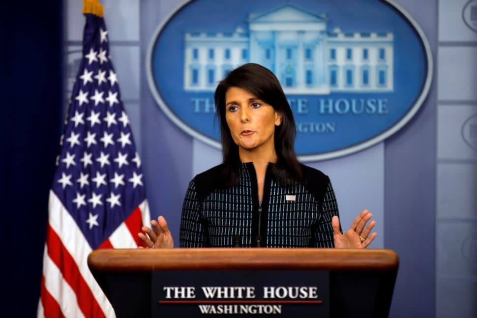 Nikki Haley Meltdown: Assad Must Go…and War With North Korea!