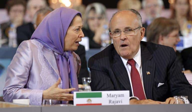 Trump Consiglieres Giuliani and Bolton Paid Big Bucks by MEK Terrorist Group