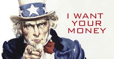 Tyranny by the Numbers: The Government Wants Your Money Any Way It Can Get It