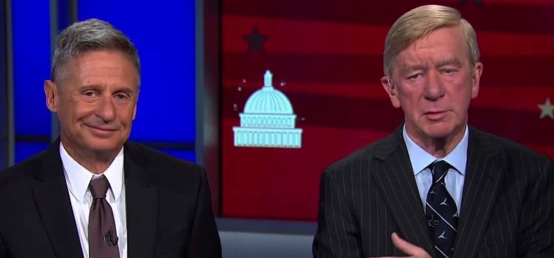 Gary Johnson and Bill Weld Presidential Campaign Dragging Libertarianism Through the Mud