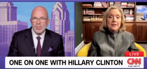 ‘We Lose Total Control’: Clinton Continues Her Censorship Campaign on CNN