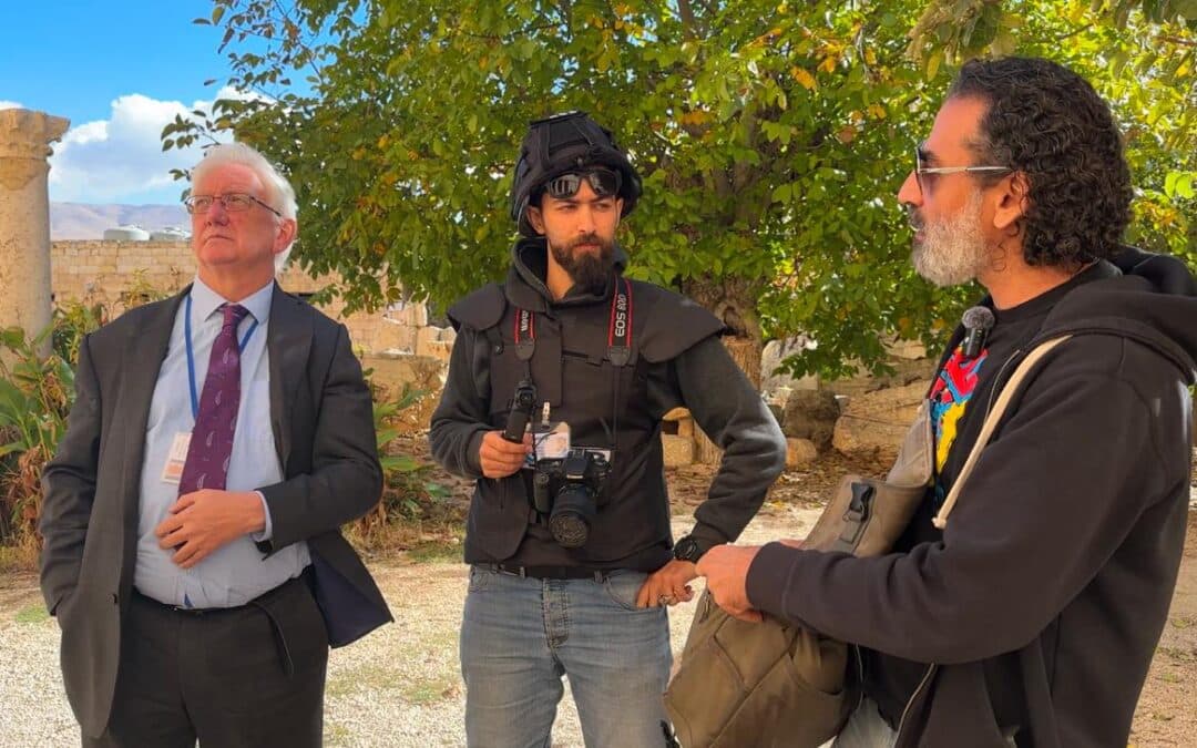 Four Gentlemen Tour the Bekaa Valley