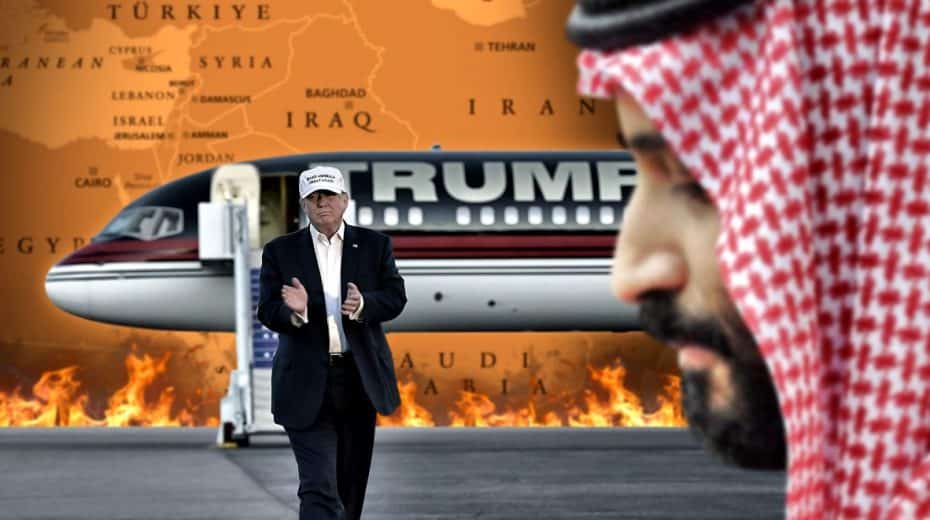 Trump plane saudi arabia