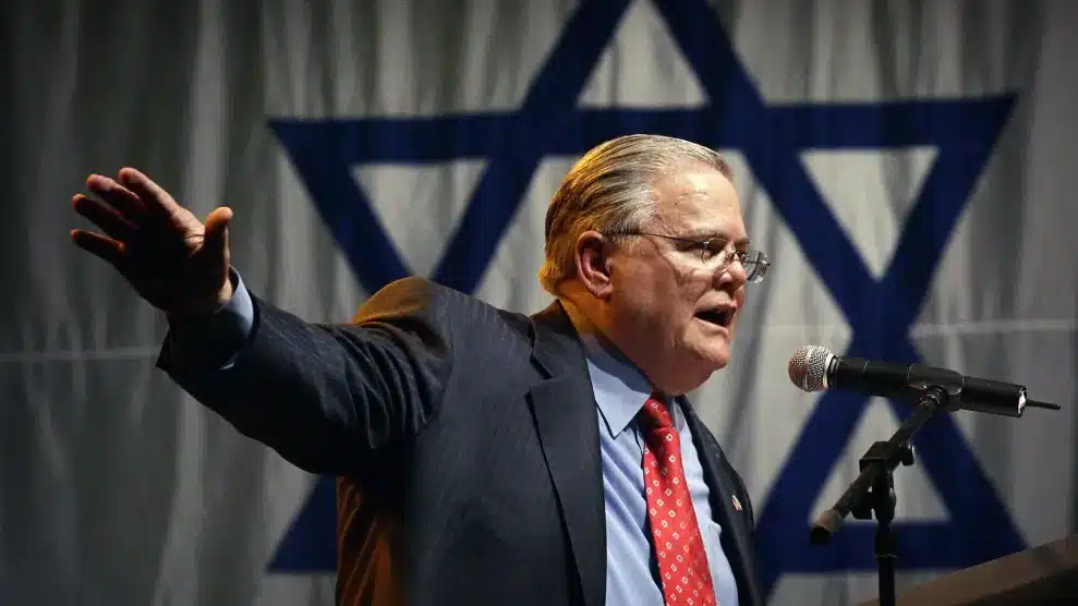 hagee pastor israel zionism